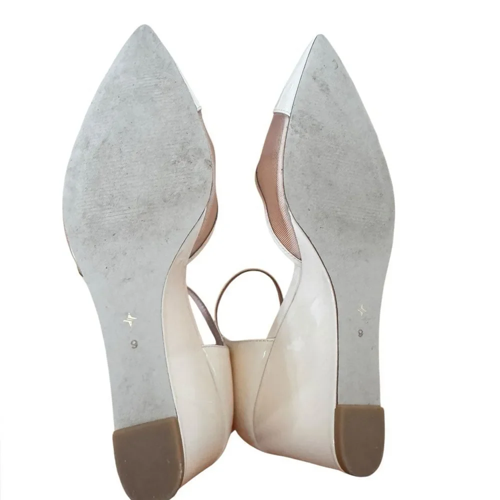 Tuckernuck Ivory Patent Darcy Wedges 9